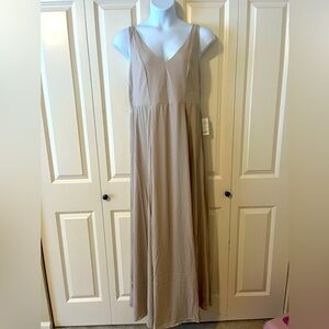 NWT Show me your MUMU tan size 1XL formal Dress